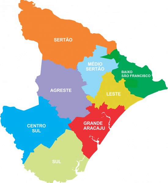 mapa sergipe